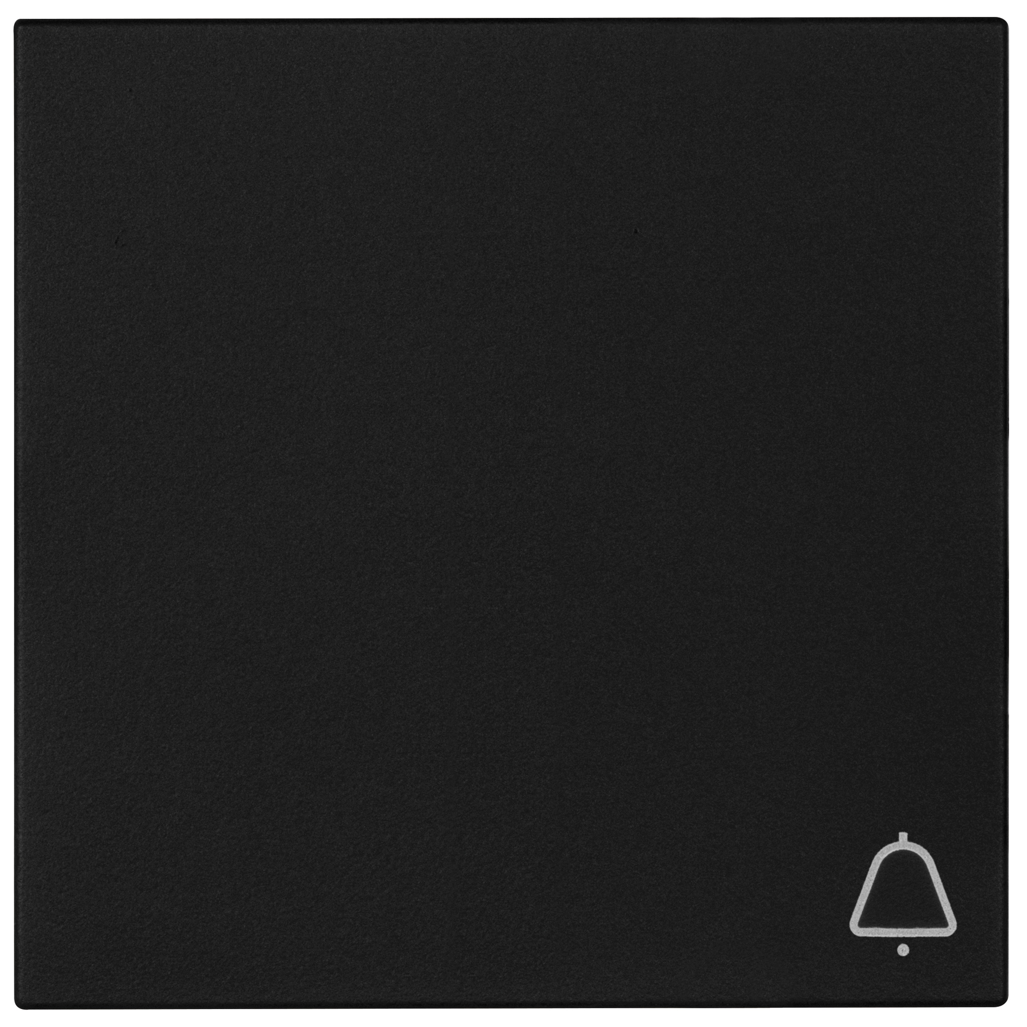 GIRA - Wippe, mit Symbol, neue Generation, Standard 55, schwarz matt, Klingel