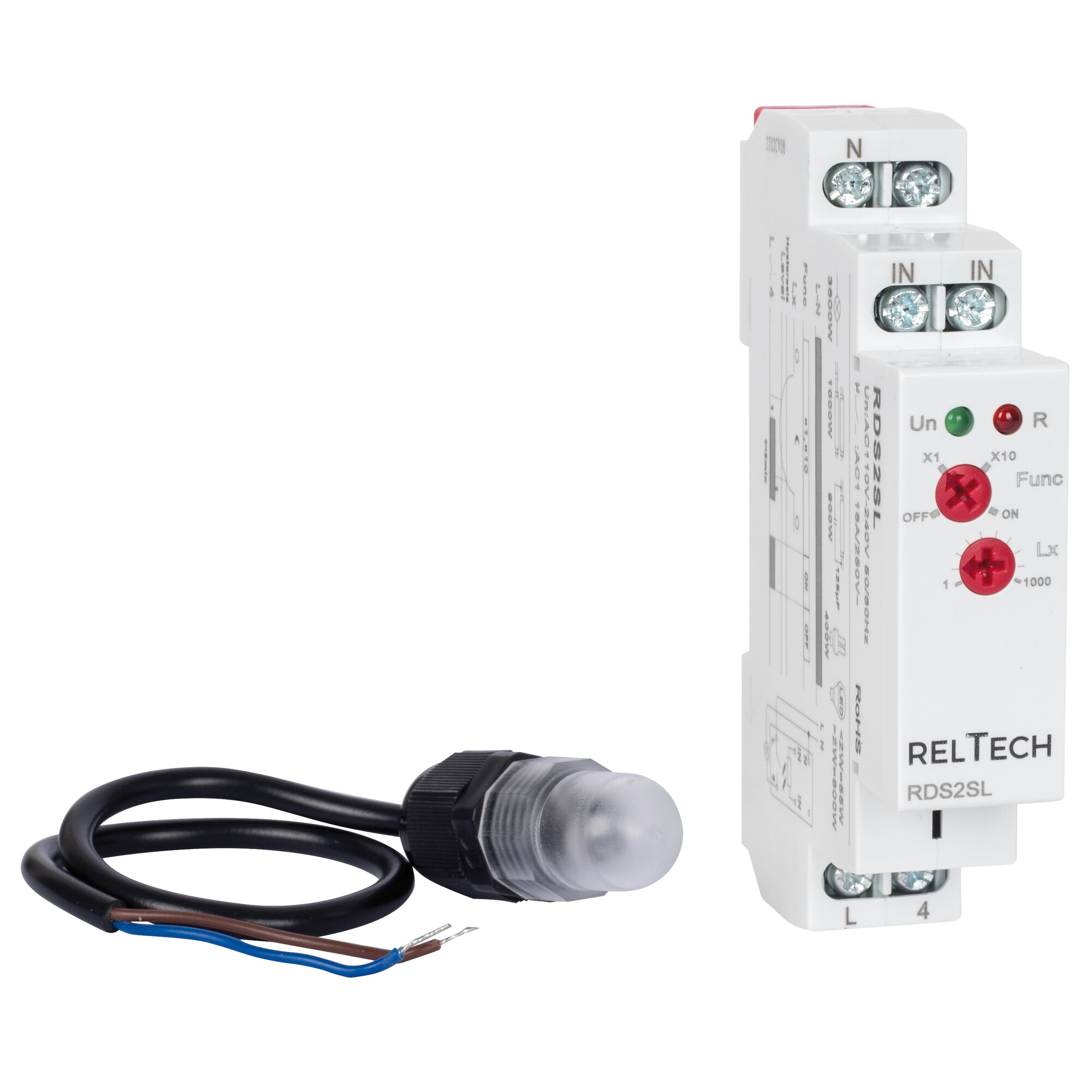 Dämmerungsschalter Reiheneinbau, 230V/3600VA