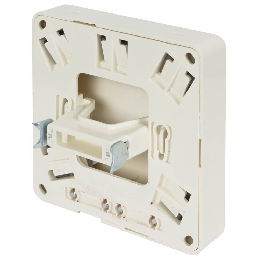 KLEIN® - Auf- oder Unterputz Herdanschlussdose mit Spreizkrallen 5 x 4,0mm², H 23, weiß AP/UP