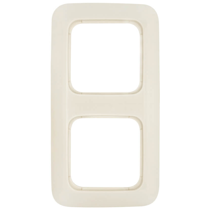 BUSCH-JAEGER® - DURO 2000 SI® - 2-fach Abdeckrahmen, cremeweiß