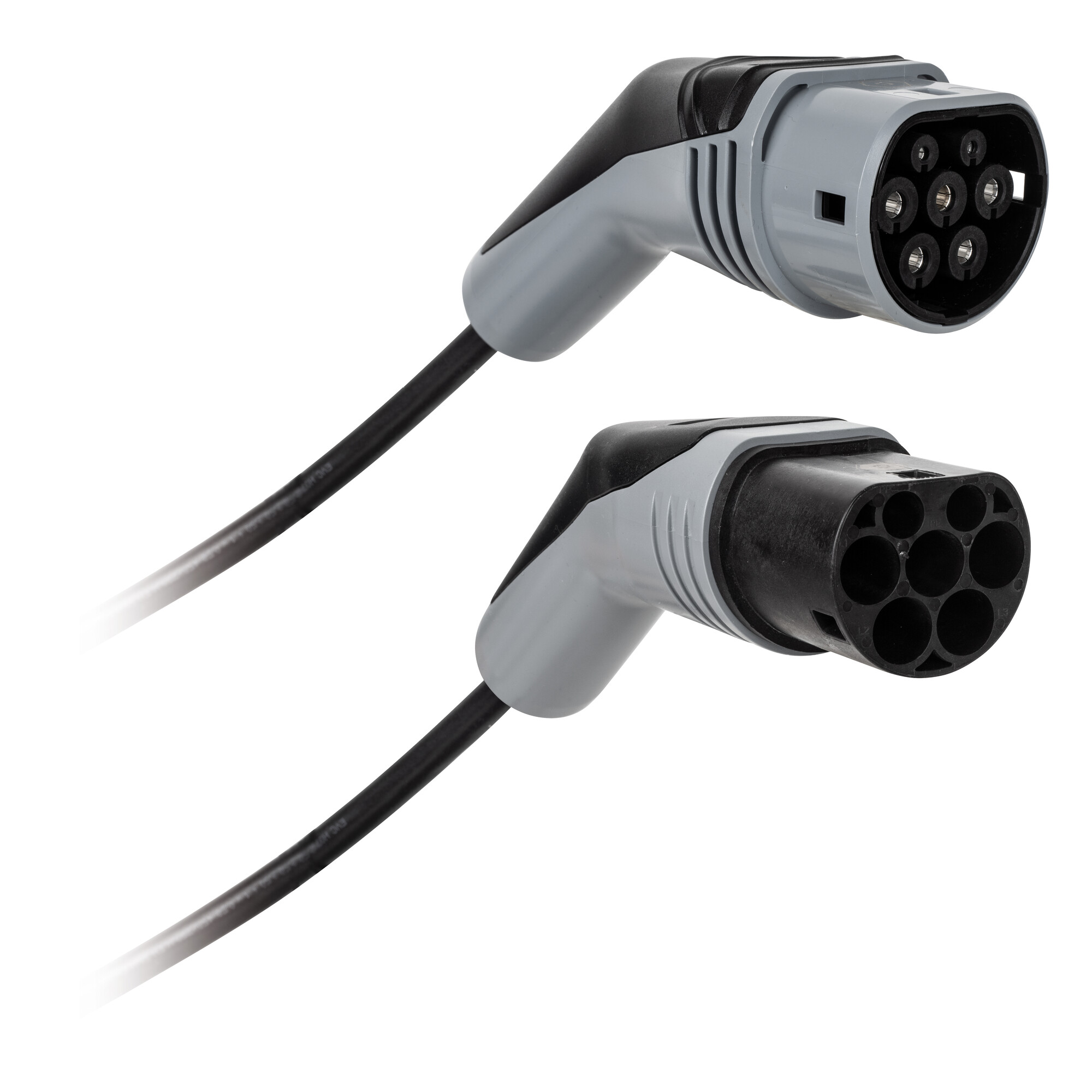 Autoladekabel Mode 3, Typ 2, 32A, 22 kW, 2 m
