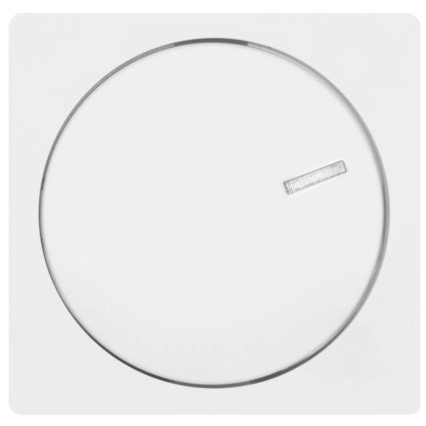 BUSCH-JAEGER - Abdeckung, für Dreh-Dimmer, BALANCE SI, alpinweiß - 2115-914