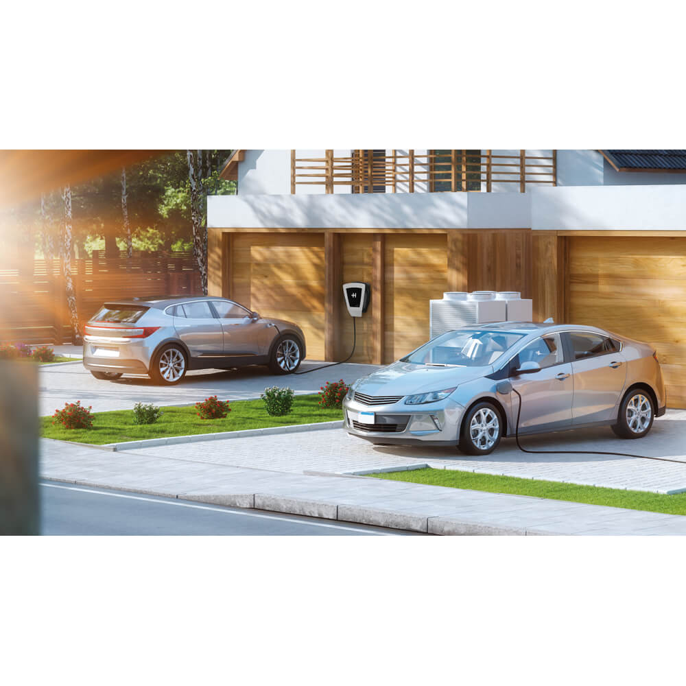 HEIDELBERG - Ladestation für E-Autos, WALLBOX ECO - 5 m Ladekabel, 230V-400V-11 kW
