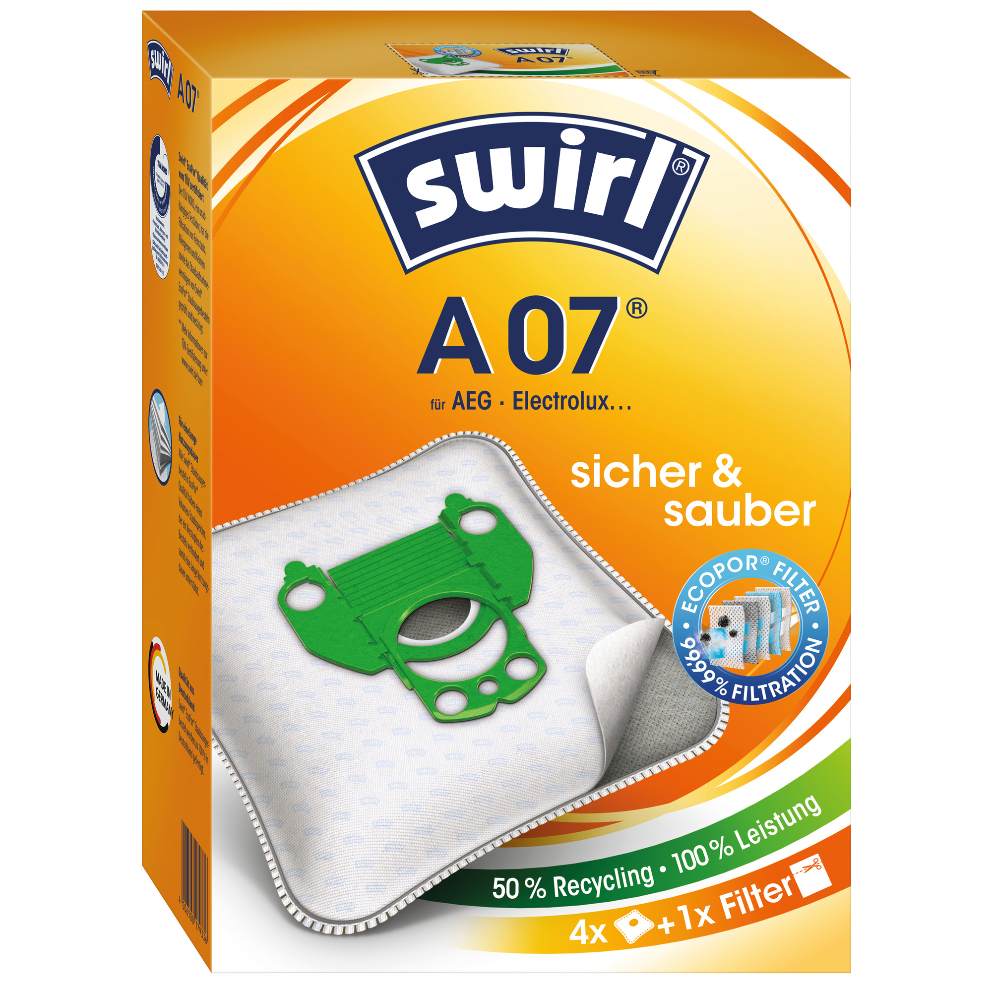 Staubsaugerbeutel für AEG A07
