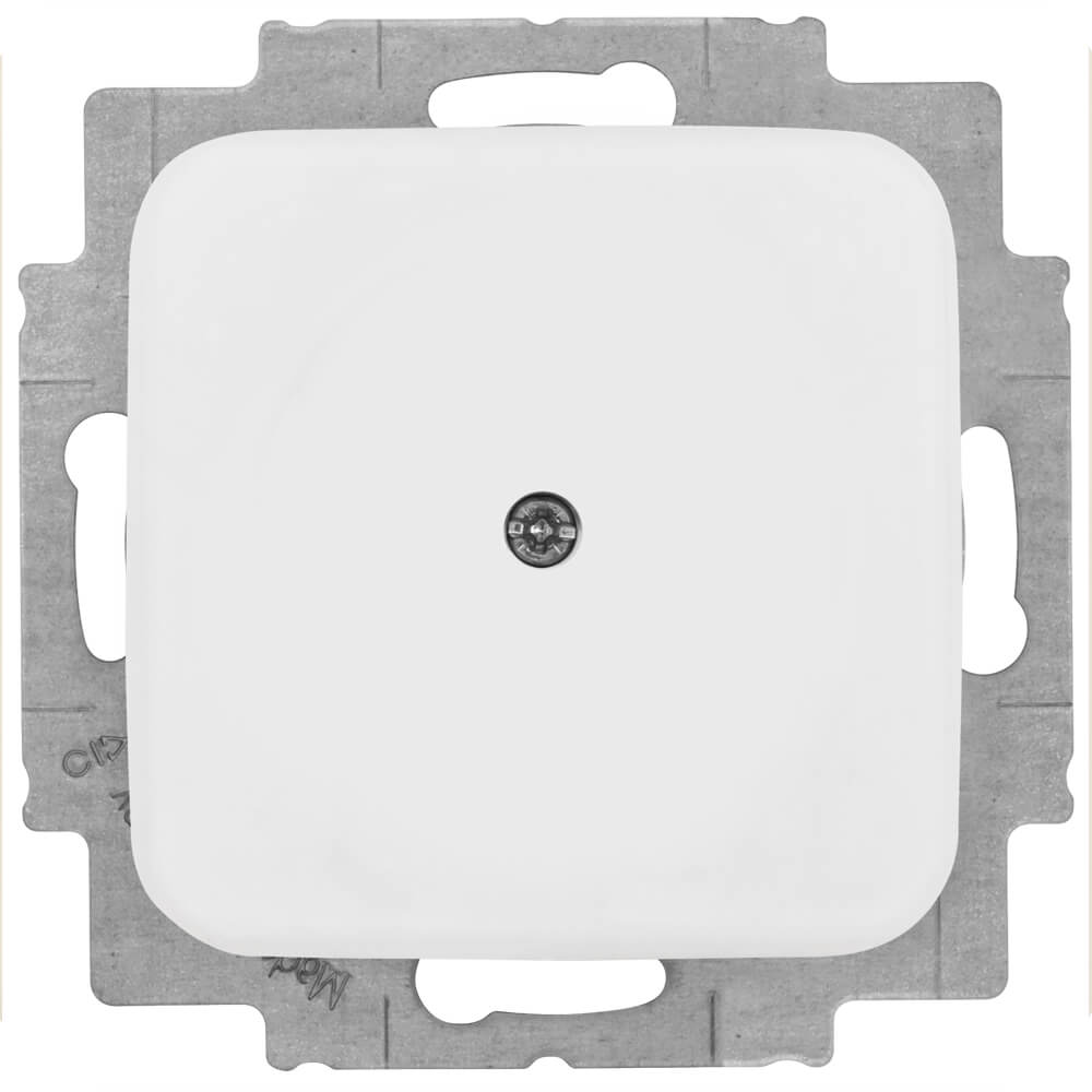 BUSCH-JAEGER® -REFLEX SI® - Kombi-Blindabdeckung ohne Leitungsauslass, alpinweiß