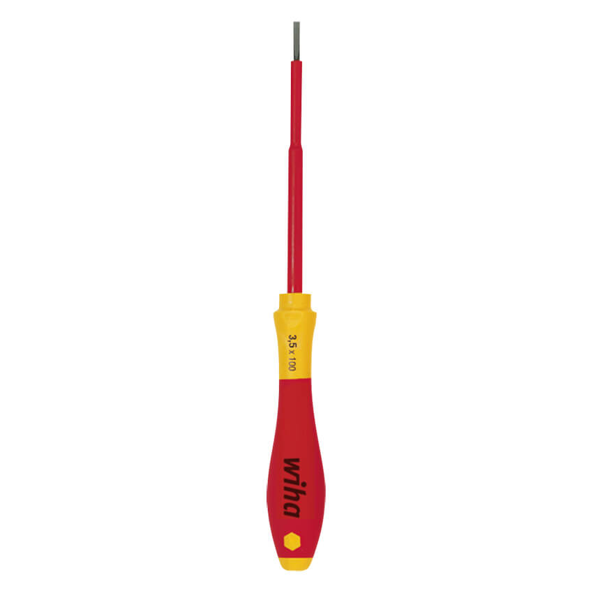 VDE-Schraubendreher SOFTFINISH, Schlitz 3,5 x 100