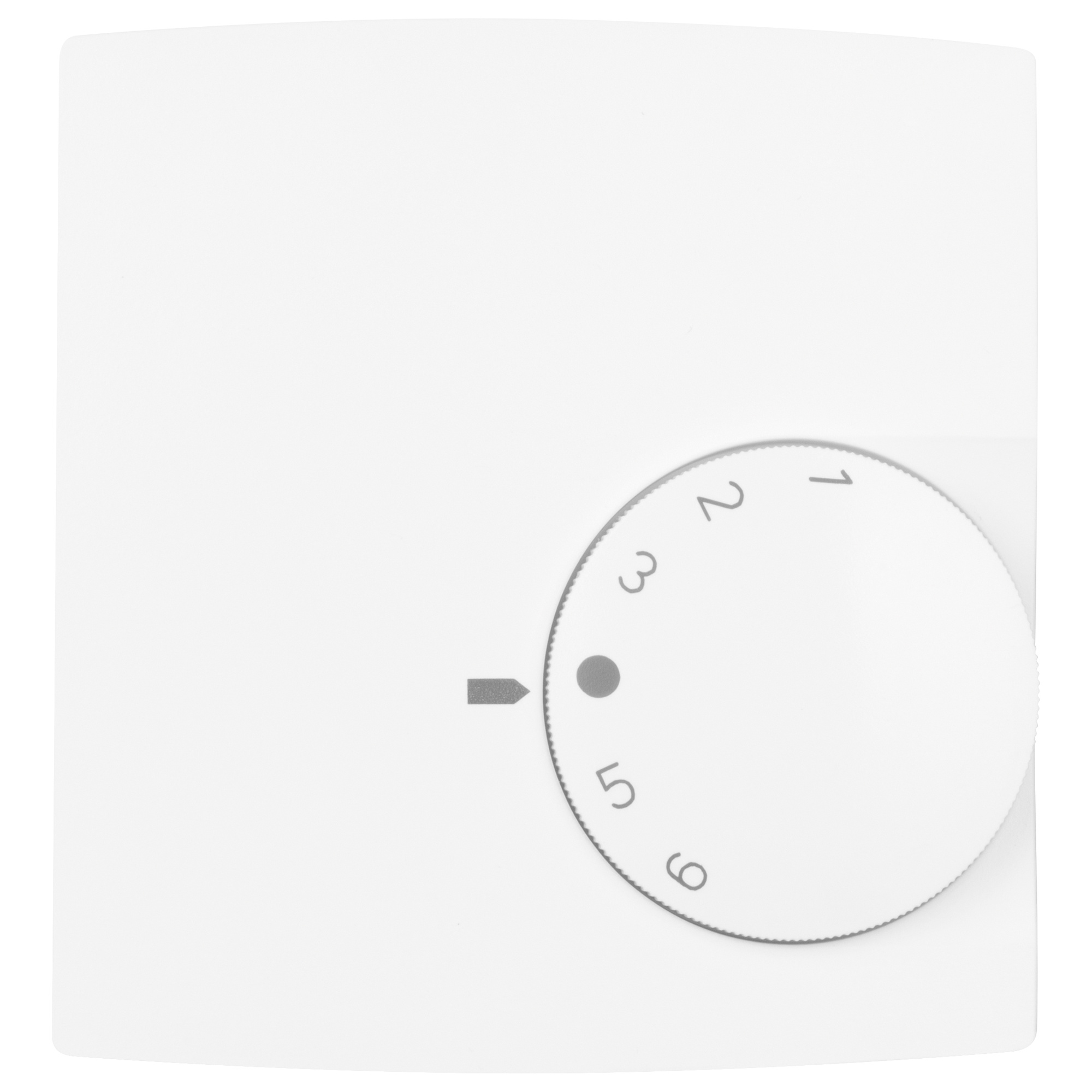 KLEIN - AP-Raumthermostat, 230V/10A, +5 bis +30°, Öffner, reinweiß
