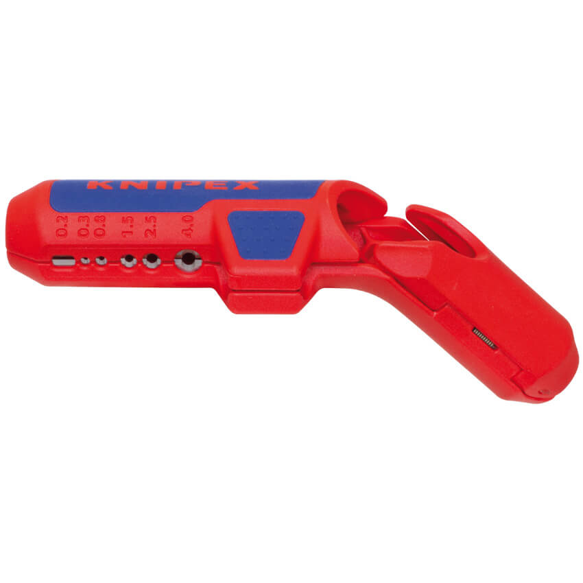 KNIPEX® - Entmantler und Abisolierer, ErgoStrip, 4 in 1-169501SB