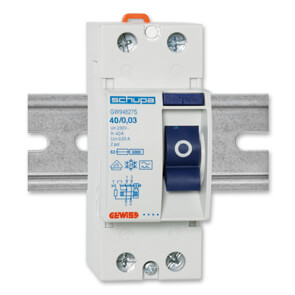 FI-Schutzschalter 40A/0,03A, 2-pol.