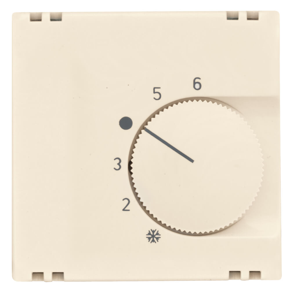 KLEIN® - Zentralplatte, für Raumthermostat-Einsatz, Zentralplatte 55 x 55 mm, KLEIN® K55, weiß