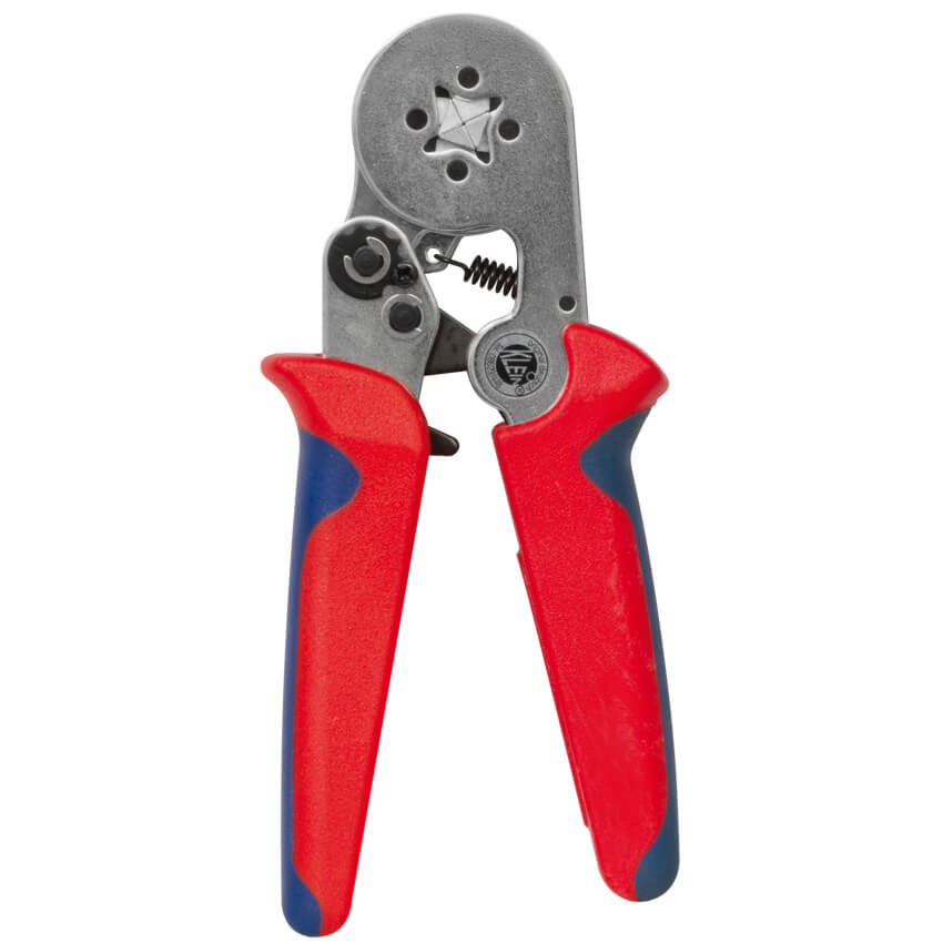 PROFI-Crimpzange, Aderendhülsen 0,08-6 mm², Vierkant