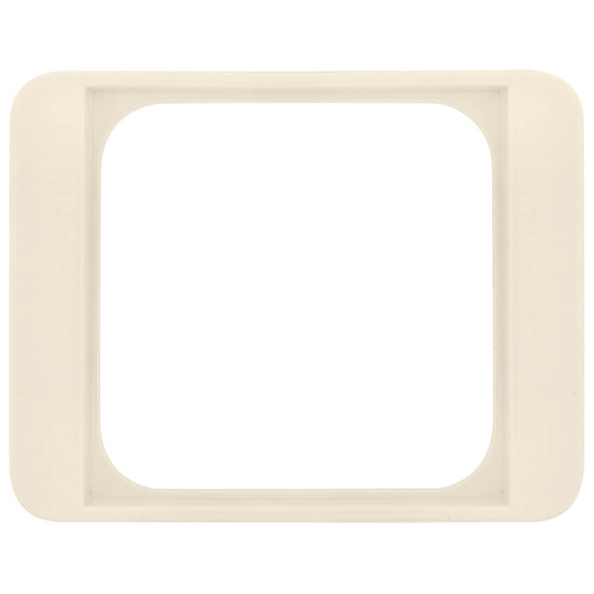 KLEIN - Adapterrahmen, für Fremdgeräte mit Zentralplatte 50 x 50 mm, passend für B+J® alpha nea, wei
