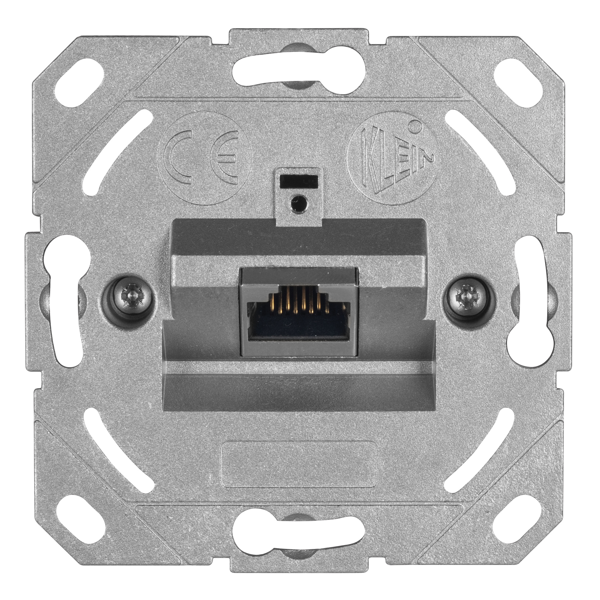 BUSCH-JAEGER - Anschlussdose bis 500 MHz UP-UAE-CAT 6A, für Datenübertragung - UAE 8, 1 x 8-polig