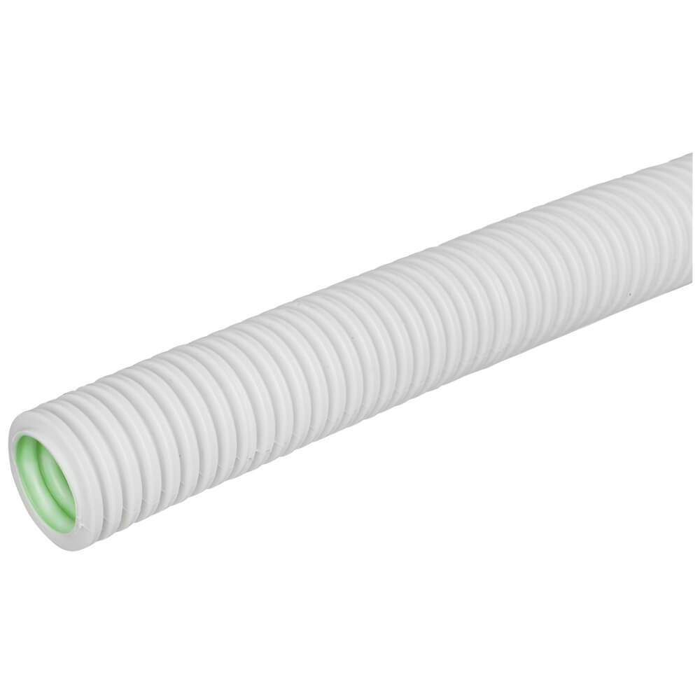 GEWISS® - flexibles mittleres Polyolefine- Isolierrohr, metrisch, gewellt,  grau-FK-MF, M 25mm, 50m