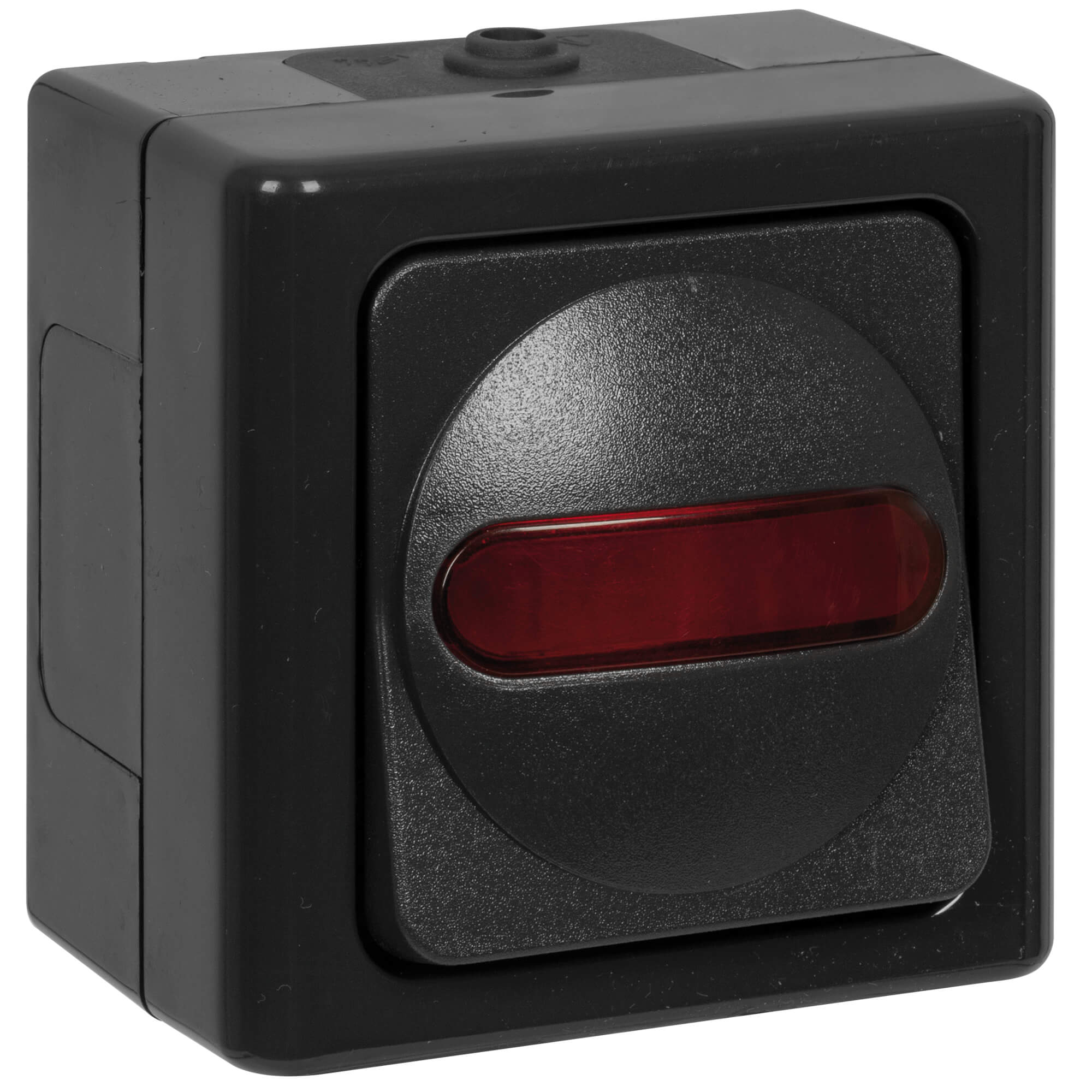 KOPP - AP/FR, BLUE ELECTRIC, anthrazit - Kontroll/Wechsel-Schalter