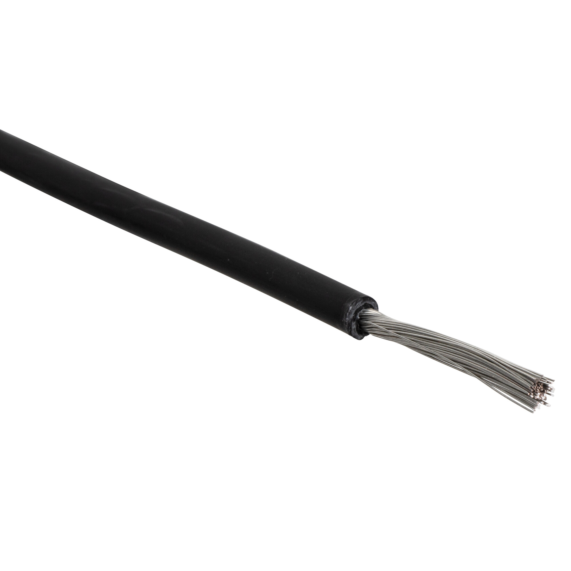 Solarkabel H1Z2Z2-K EN50618, 1 x 6², Ø 6,2 mm, schwarz