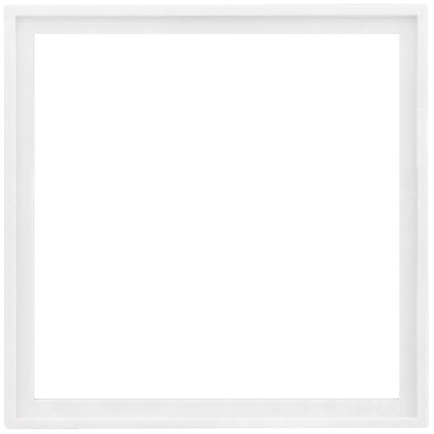 GIRA® - Adapterrahmen, für Fremdgeräte  mit Zentralplatte 50 x 50 mm, SYSTEM 55, reinweiß glänzend