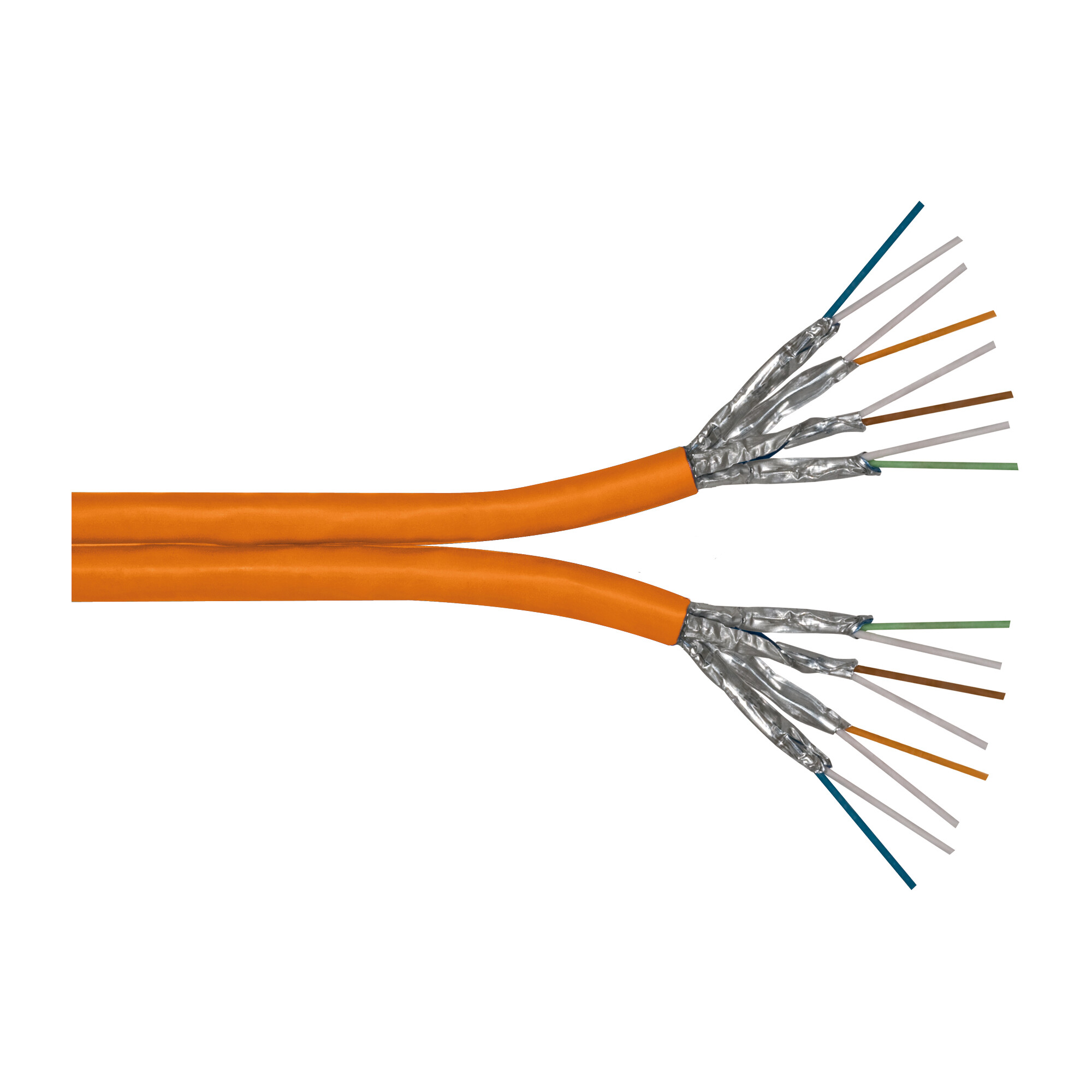 Datenleitung ST/FTP Kat-7, 8P SC23-FRNC, 1000 MHz, Duplex