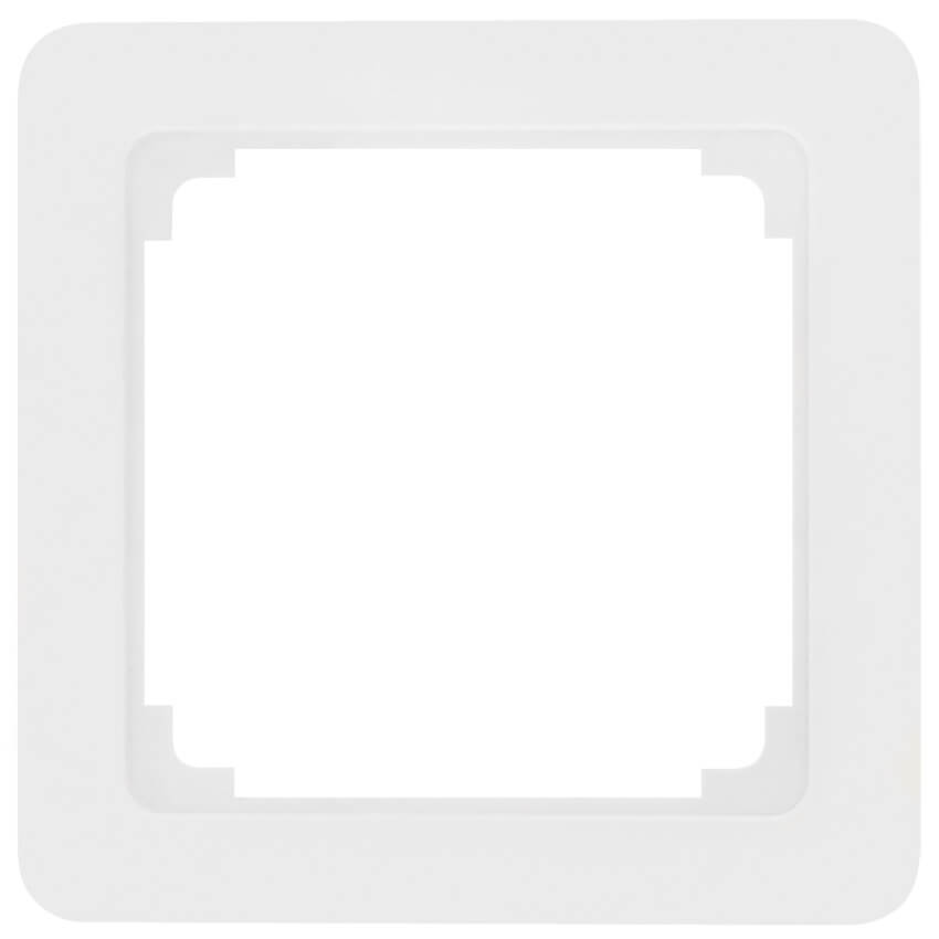 KLEIN - Adapterrahmen, für Fremdgeräte mit Zentralplatte 50 x 50 mm, passend für Jung® ST 550, reinw