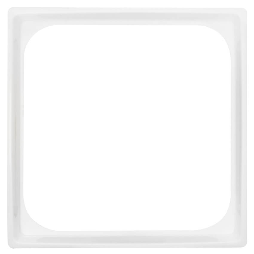 BUSCH-JAEGER - Adapterrahmen, für Fremdgeräte mit Zentralplatte 50 x 50 mm, BALANCE SI, alpinweiß -
