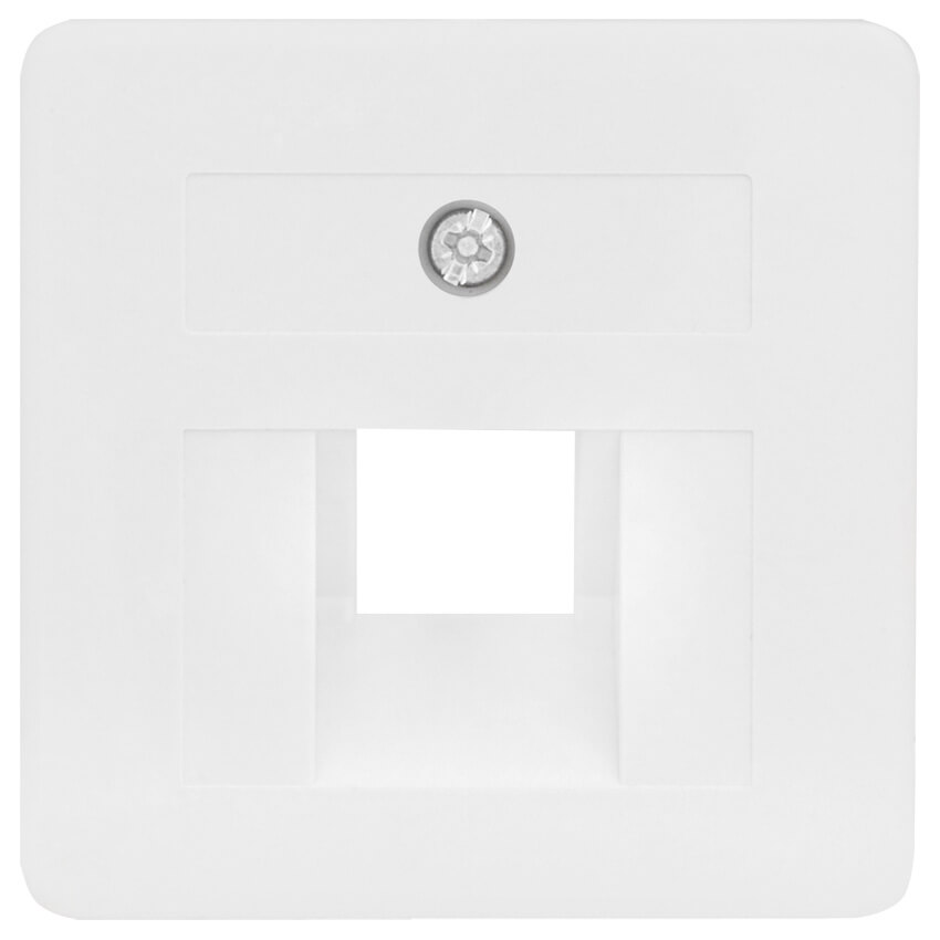 KLEIN®-SI -  Zentralplatte UAE 1-fach, 50x50mm, reinweiß