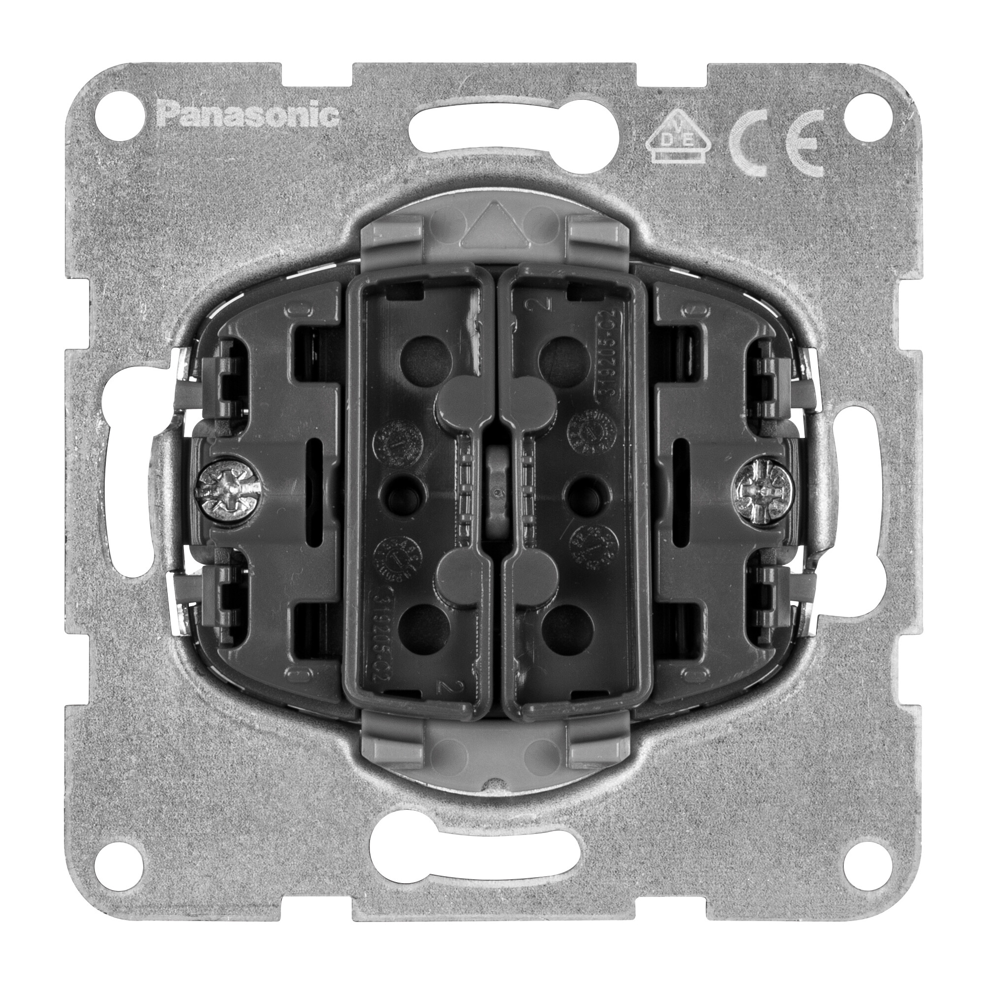 Panasonic - UP-Einsatz, KARRE Plus 55 - Serien-Schaltereinsatz