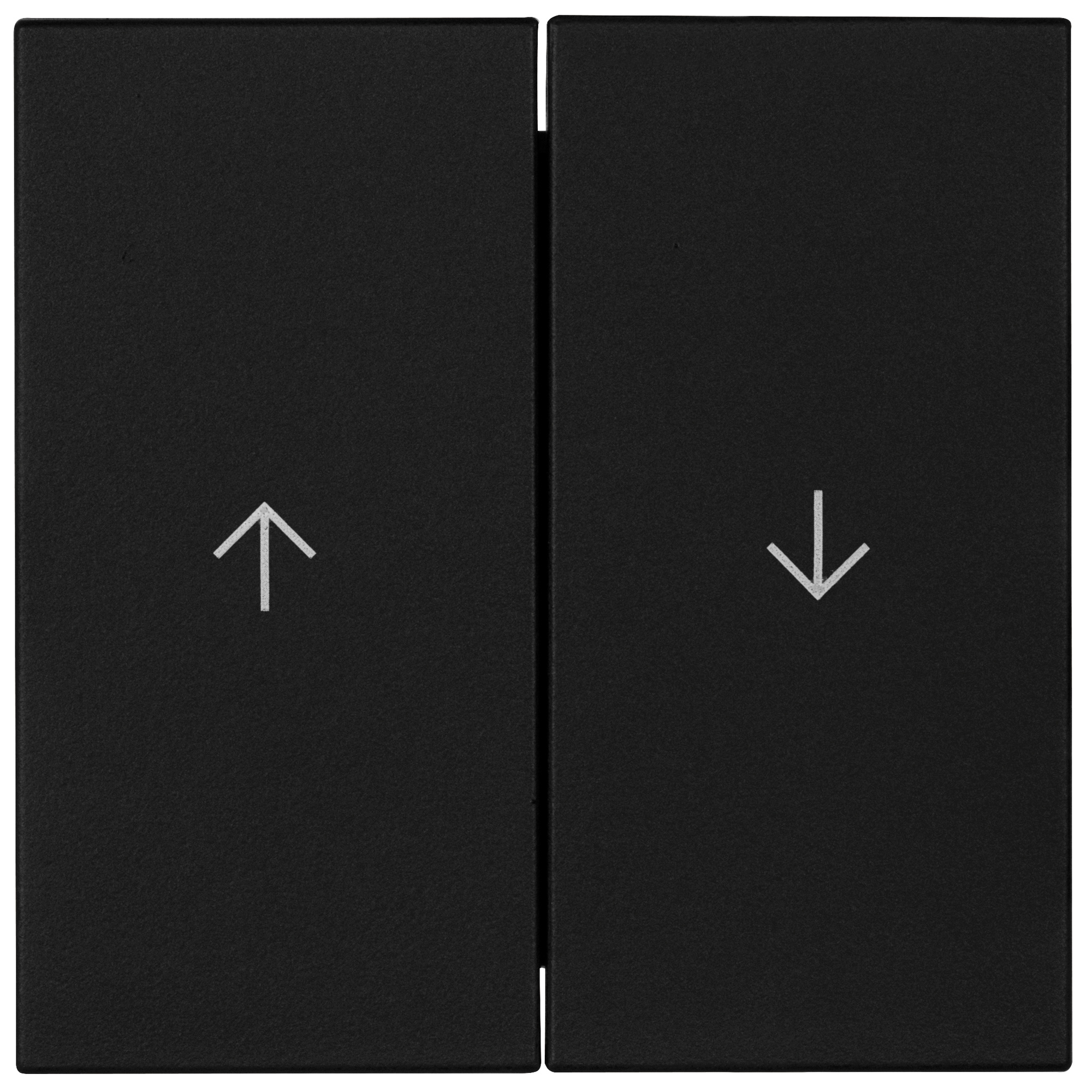 GIRA - Wippe, für Jalousie-Schalter/Taster, neue Generation, Standard 55, schwarz matt