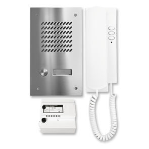 Türsprechanlagen-Set balcom SET 801, EDELSTAHL, UP