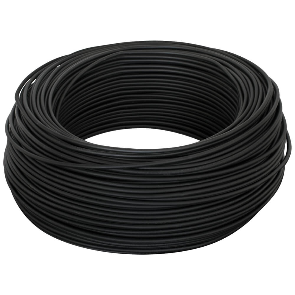 Aderleitung H07V-K (flexibel), 1 x 6², schwarz