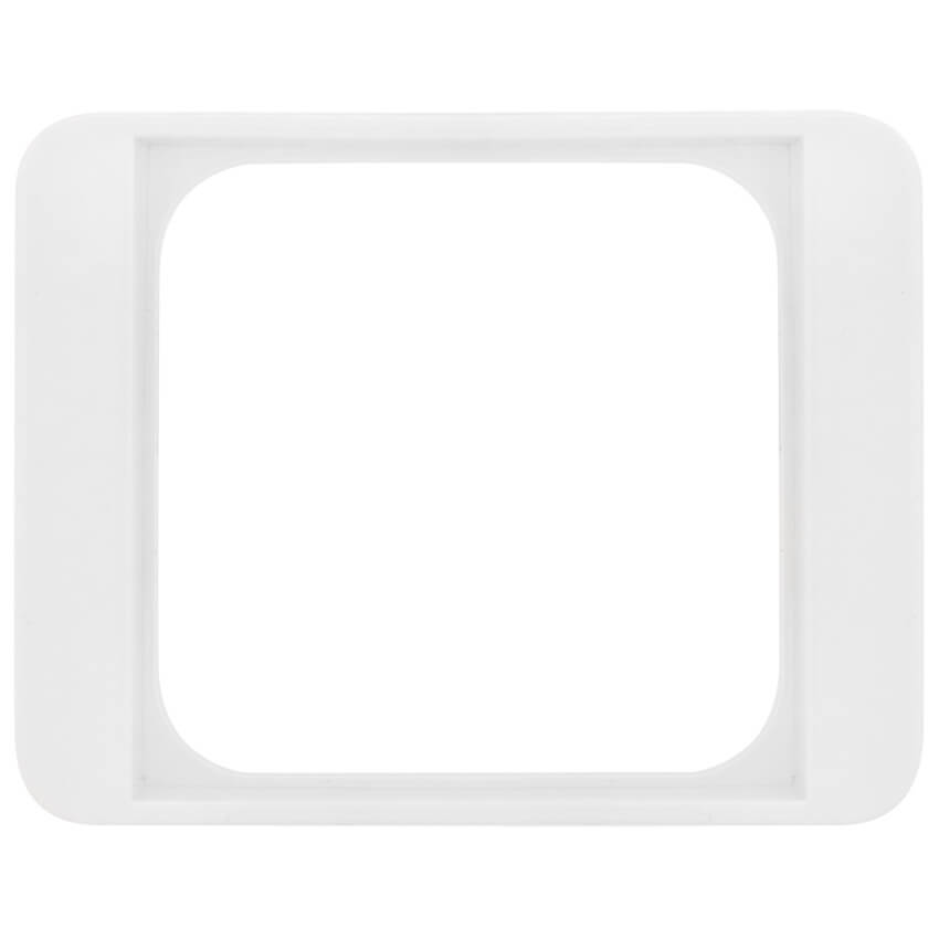 KLEIN - Adapterrahmen, für Fremdgeräte mit Zentralplatte 50 x 50 mm, passend für B+J® alpha nea, rei