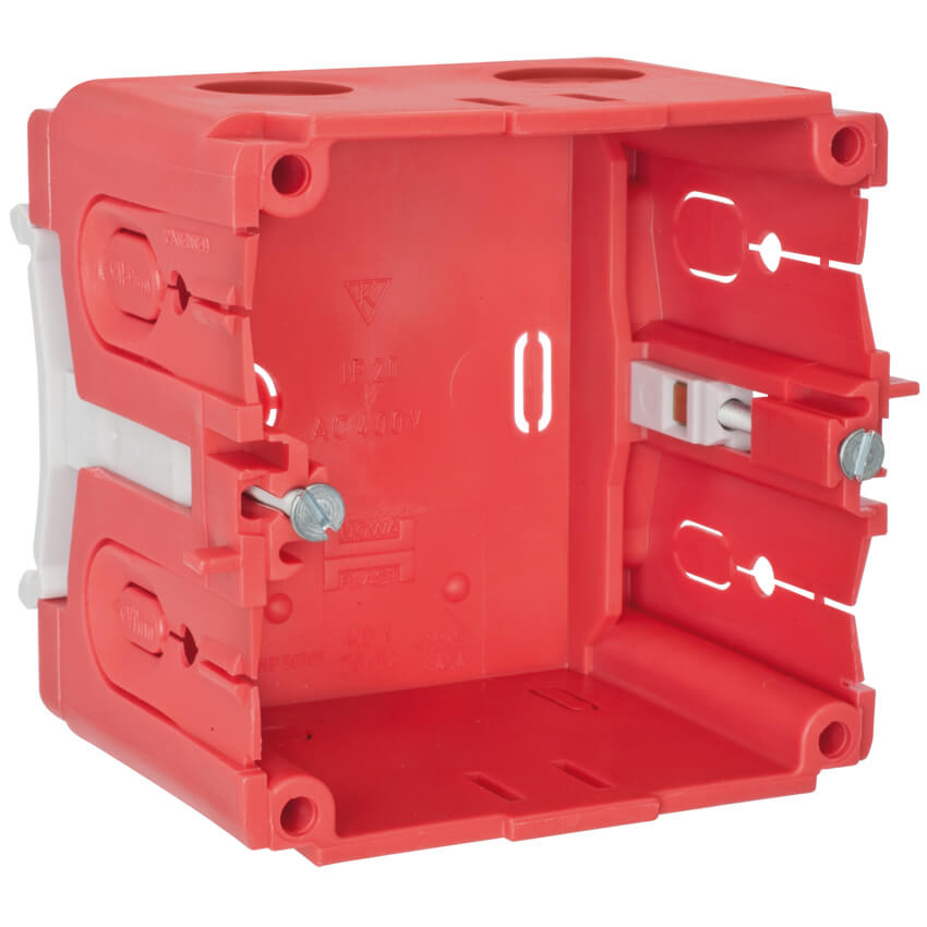 GEWISS® - Geräteeinbaudose für PVC-Brüstungskanäle