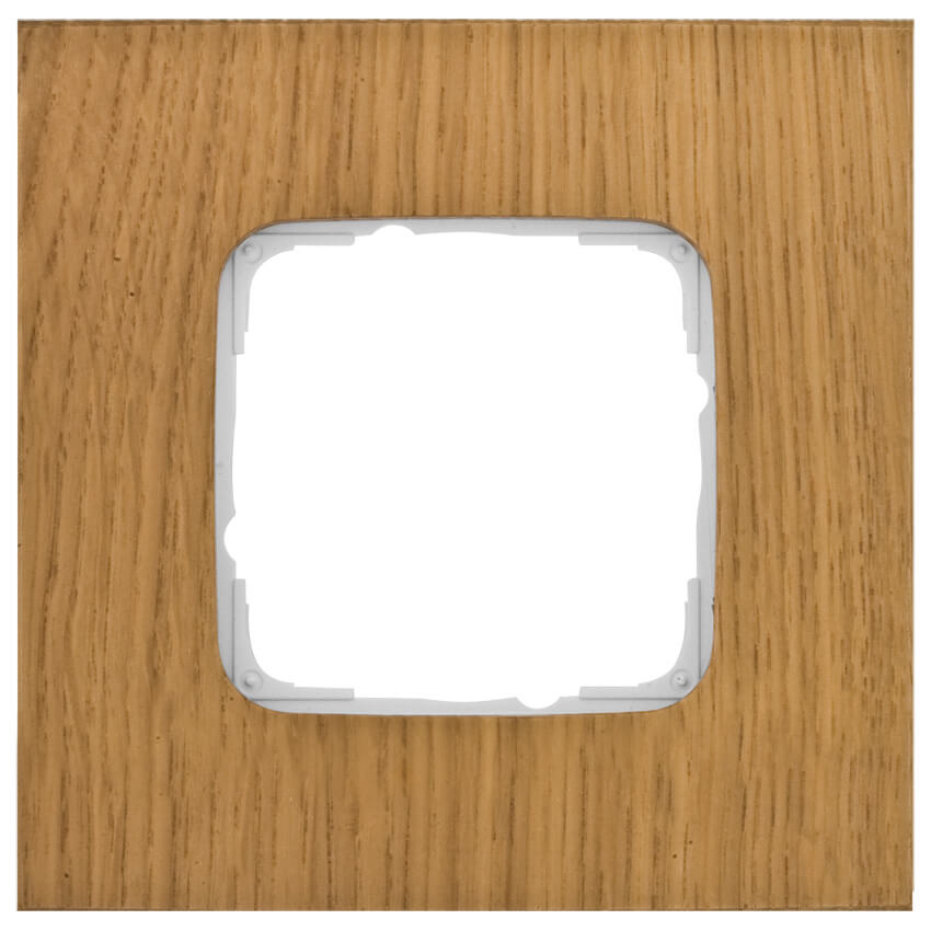KLEIN - Abdeckrahmen, KLEIN SI®, Holz Eiche - 1-fach