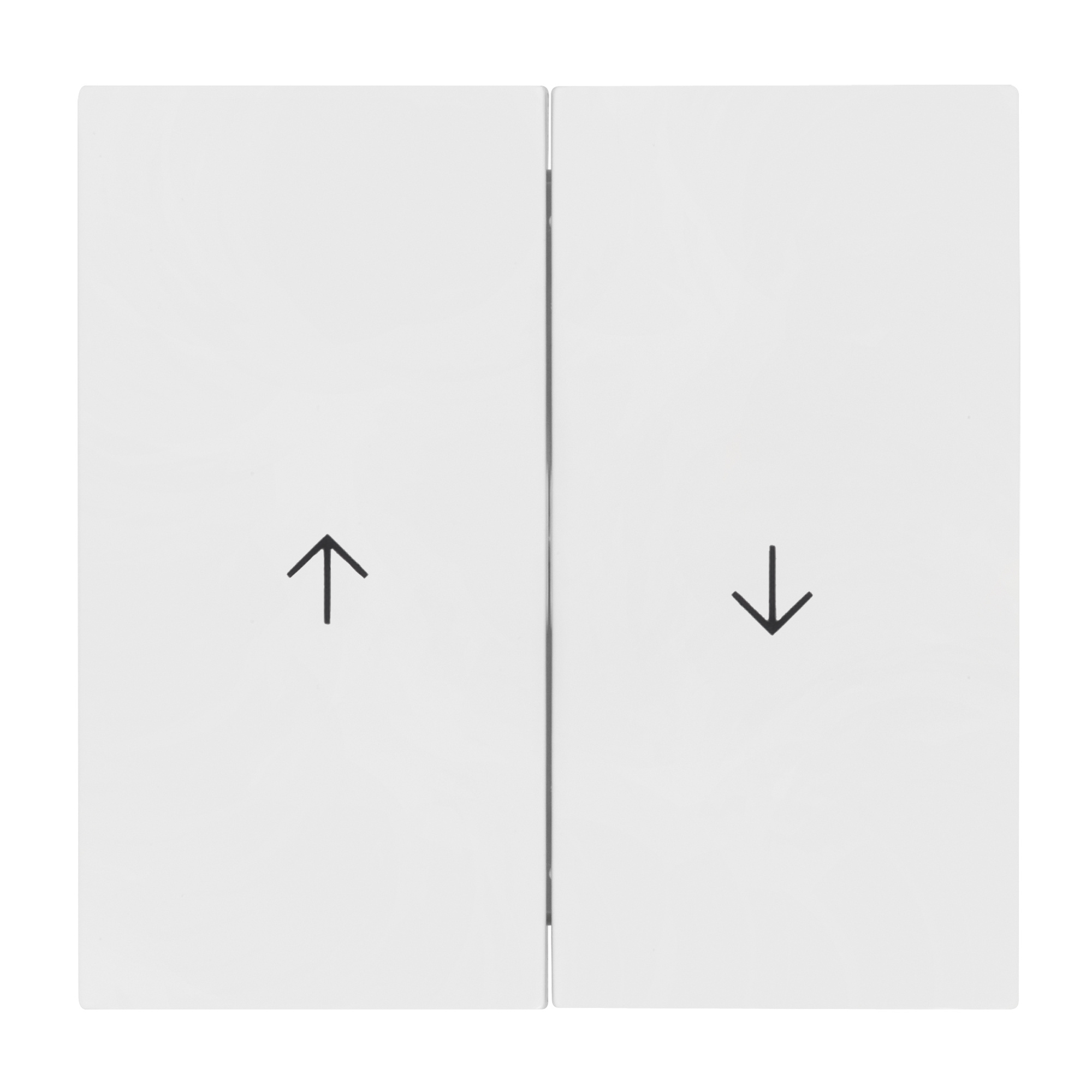 GIRA - Wippe, für Jalousie-Schalter/Taster, neue Generation, Standard 55, reinweiß glän