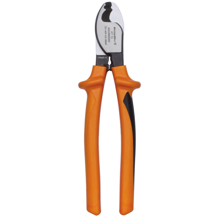 Schneidezange für Cu/Al-Kabel KT 12, bis Ø 12 mm, L 220