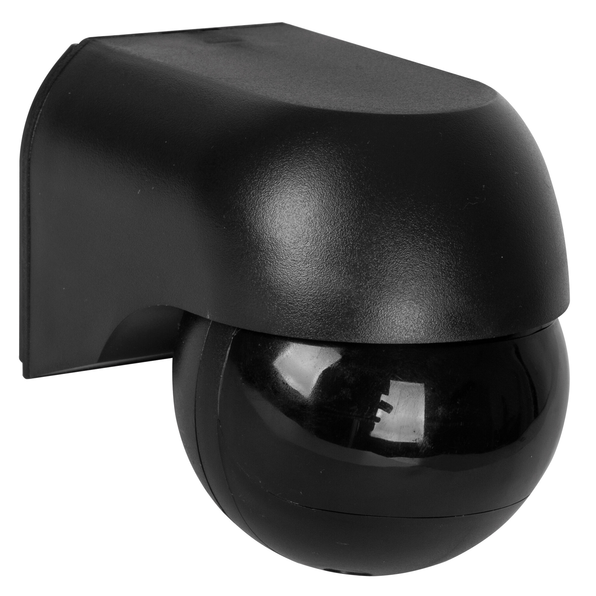 AP-Bewegungsmelder 180°, bis 12 m, schwarz (schwarze Linse)