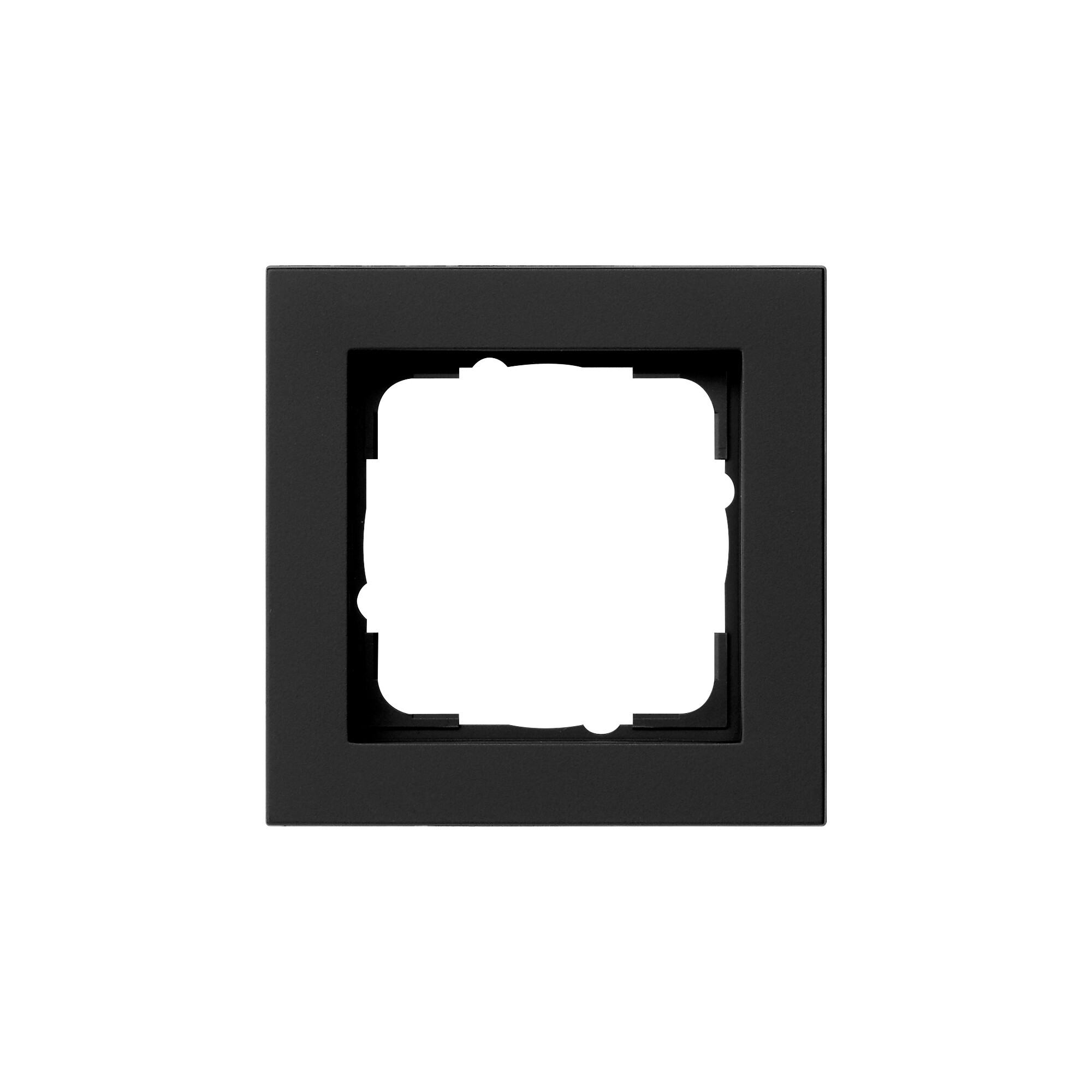 GIRA - Abdeckrahmen, E2, schwarz matt - 1-fach
