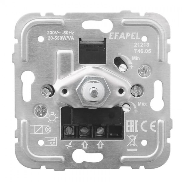 EFAPEL® - Druck-/Wechsel- Dimmereinsatz, 20-550W/VA