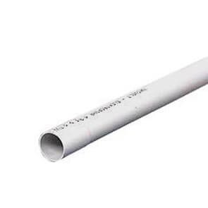 GEWISS® - starres PVC-Isolierrohr, metrisch, glatt, Länge 2 m, grau-M 25 mm, 48m