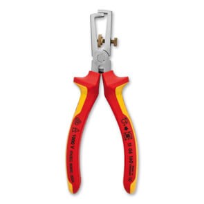 KNIPEX® - VDE-Abisolierzange, isoliert, L 160 mm