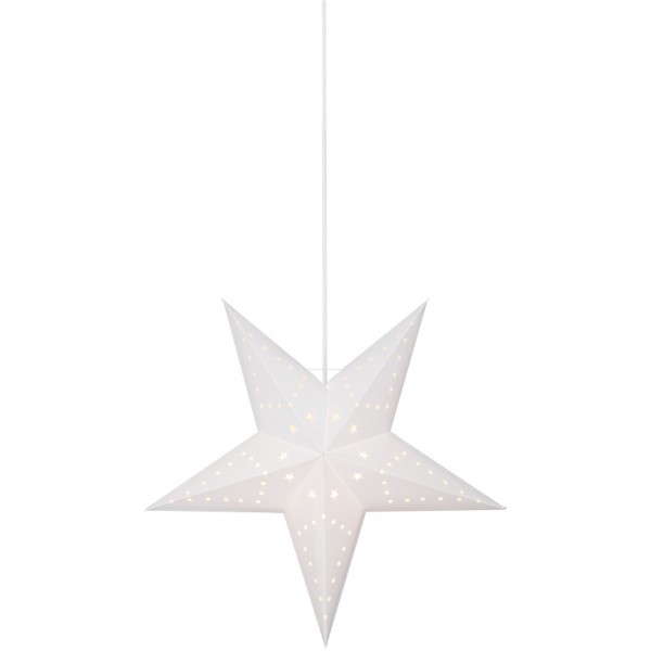 Weihnachtsstern, MIKKE, hängend, Ø 45cm, Pendel-L 350cm, 1 x E14/25W
