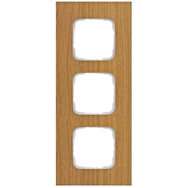 KLEIN - Abdeckrahmen, KLEIN SI®, Holz Eiche - 3-fach