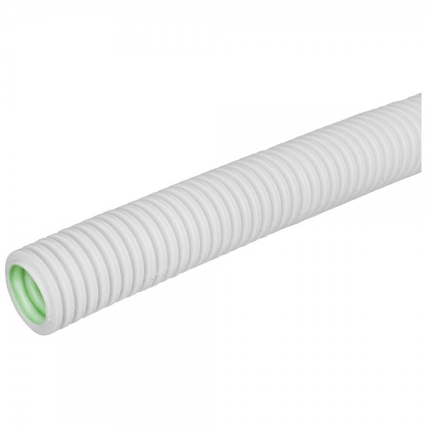 GEWISS® - flexibles mittleres Polyolefine- Isolierrohr, metrisch, gewellt, grau-FK-MF, M 25mm, 50m