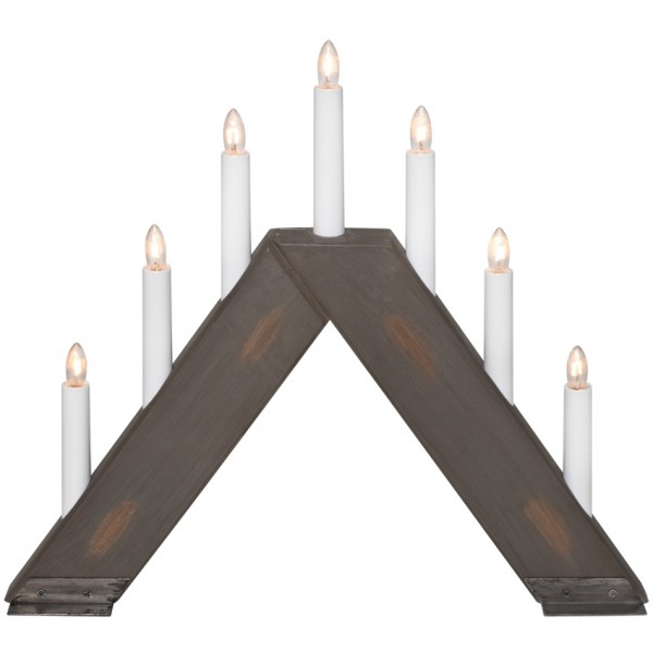 Weihnachtsleuchter, eckig, VIKING, 7 x E10/34V/3W