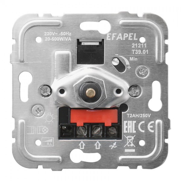 EFAPEL® - Druck-/Wechsel- Dimmereinsatz, 20-500W/VA