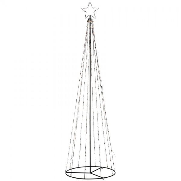 LED-Tannenbaum, TORN, H 2,5m, Ø 75cm, 250 warmweiße LEDs