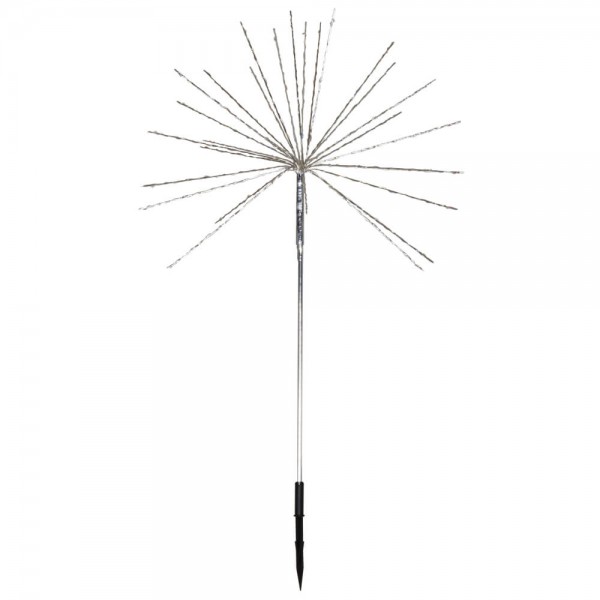 LED-Gartenspieß, H 80cm, Ø 50cm, mit bunten LEDs