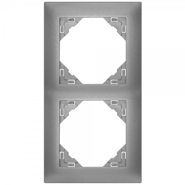 EFAPEL® - 2-fach Abdeckrahmen, LOGUS 90, anthrazit-grau