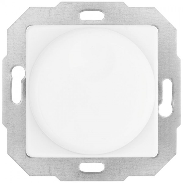 KLEIN®-SI - Kombi-Dimmereinsatz reinweiß, Druck-Wechsel, AGL 40-600W