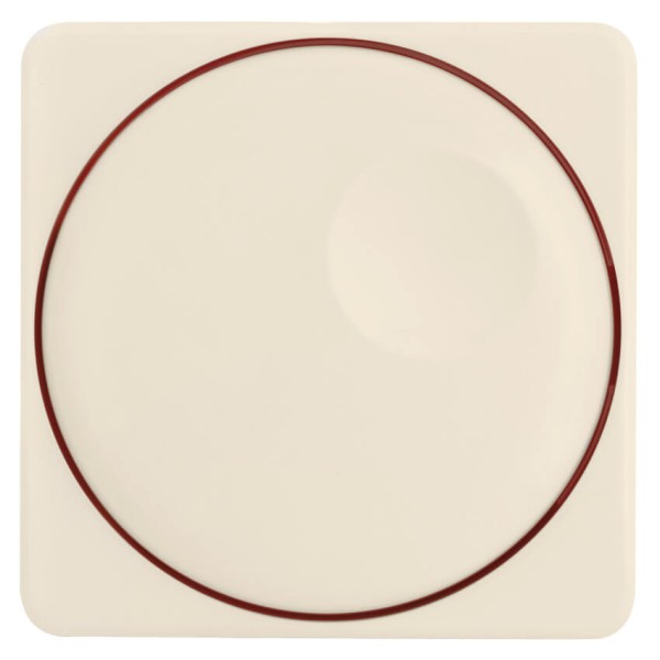 KLEIN - Abdeckung für Dreh-/Druck-Dimmer, beleuchtbar, 50 x 50 mm, weiß