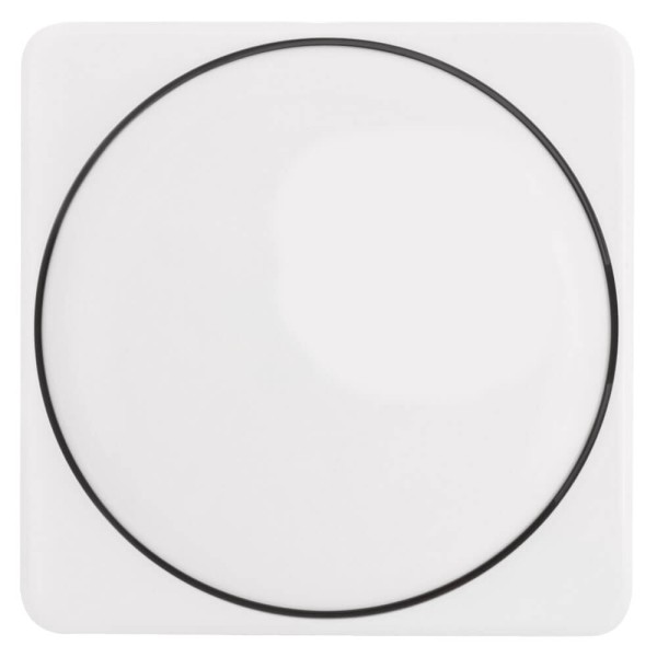 KLEIN - Abdeckung, für Dreh- und Druck-Dimmer, beleuchtbar, 50 x 50 mm, reinweiß
